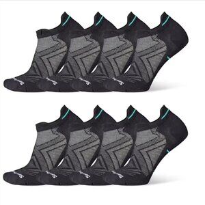 8 Pair Smartwool Women's Run Low Ankle Merino Wool Socks + Holiday Socks
